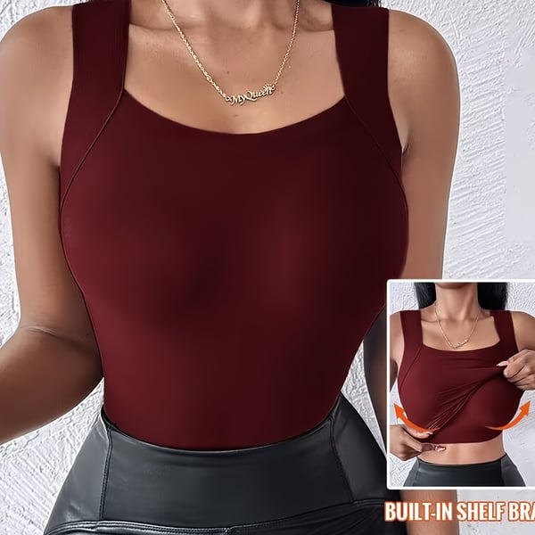 🔥Last Day Promotion 50% OFF - 💐Women's U Neck Thermal Tank Tops with