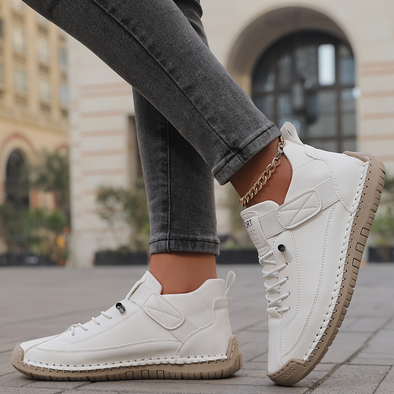 🔥Last Day Promotion 50% OFF - Women's Handmade Leather Orthopedic Comfy Shoes