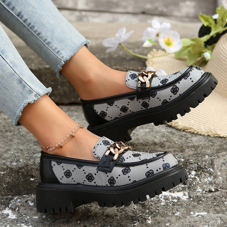 🔥Last Day Promotion 50% OFF - Women’s Ultra-Comfortable Thick-Soled Genuine Leather Orthopaedic Loafers