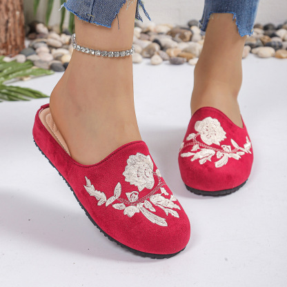 🔥Last Day Promotion 50% OFF - Women's Hand Embroidered Soft Sole Orthopaedic Sandals