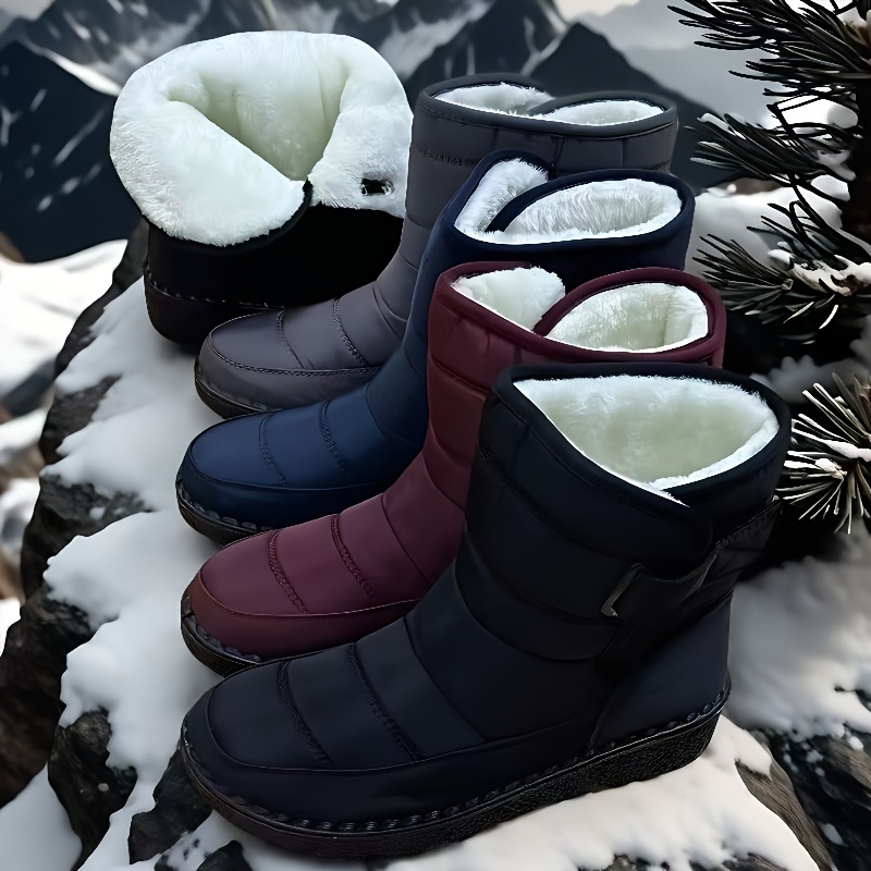 🔥Last Day Promotion 50% OFF - New Winter Thickened Fleece Warm Boots