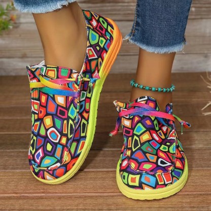 🔥Last Day Promotion 50% OFF - Women's Colourful Ethnic Soft Sole Orthopaedic Shoes