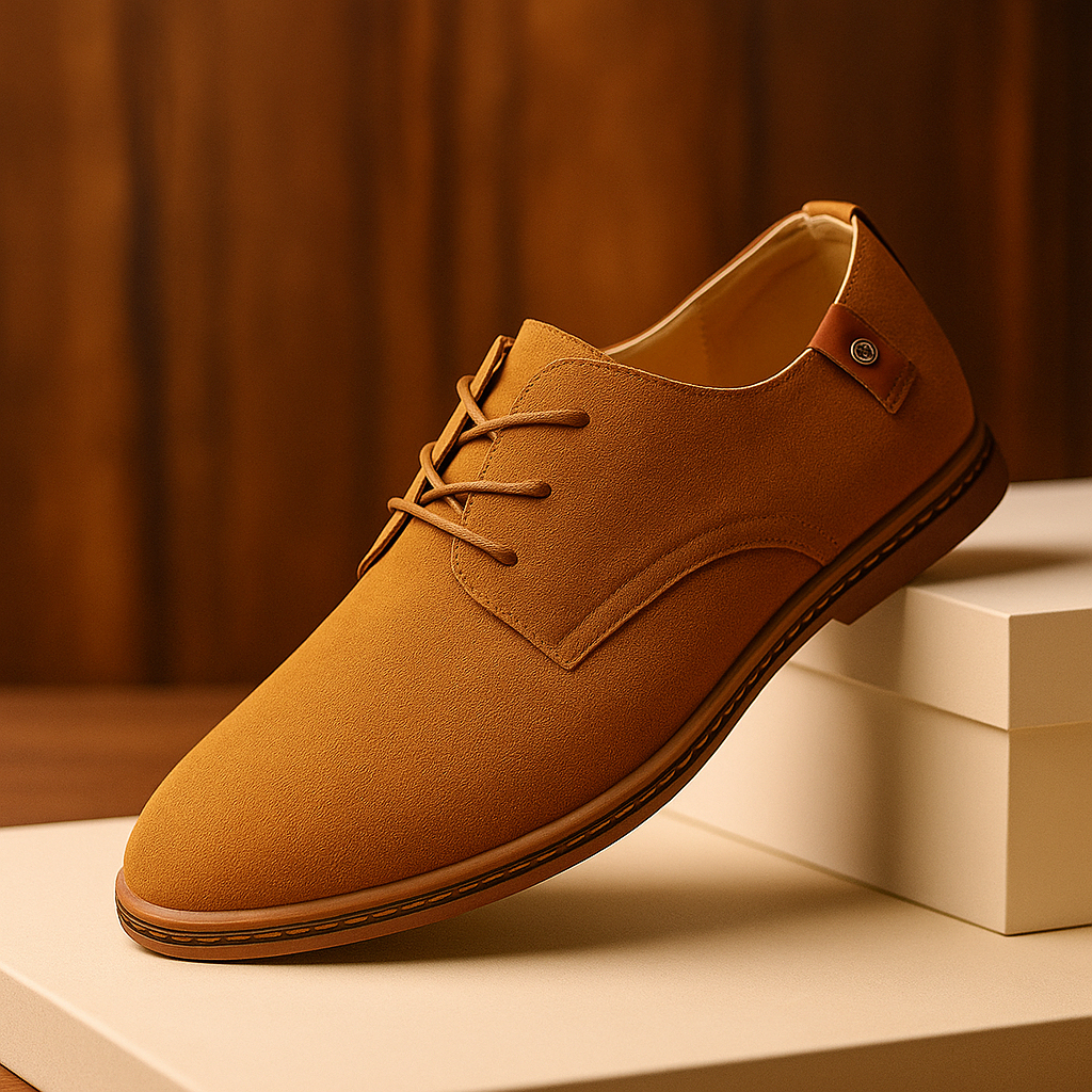 🔥Last Day 50% Off - Orthopaedic Suede Men's Shoes – Anti-Fatigue Cushioning & Arch Support for Plantar Fasciitis & Heel Pain