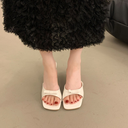 🔥Last Day Promotion 50% OFF - Women's Fashion Relief Foot Pain High Heel Leather Sandals