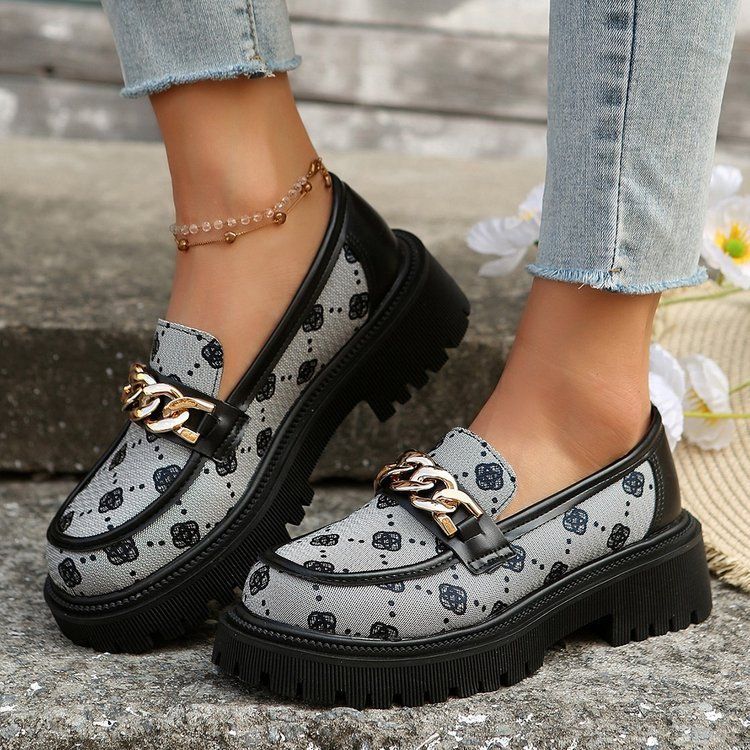 🔥Last Day Promotion 50% OFF - Women’s Ultra-Comfortable Thick-Soled Genuine Leather Orthopaedic Loafers