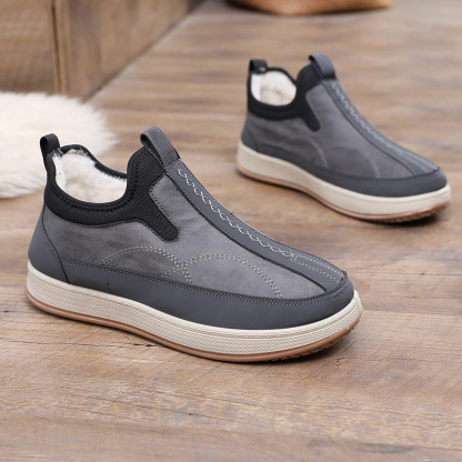 🔥Last Day Promotion 50% OFF - Men's Comfortable Waterproof Warm Casual Shoes