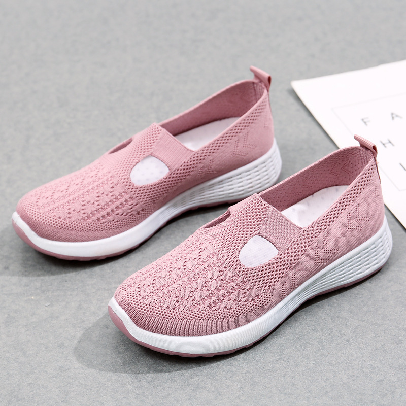 🔥Last Day Promotion 50% OFF - Women's Casual Breathable Slip On Orthopaedic Walking Sneakers