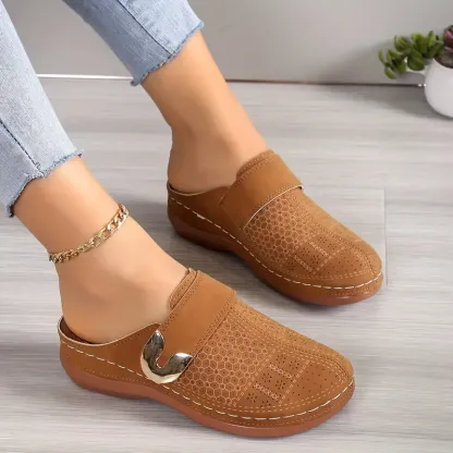 🔥Last Day Promotion 50% OFF - Women's Comfortable Non-Slip Wedge Heel Sandals