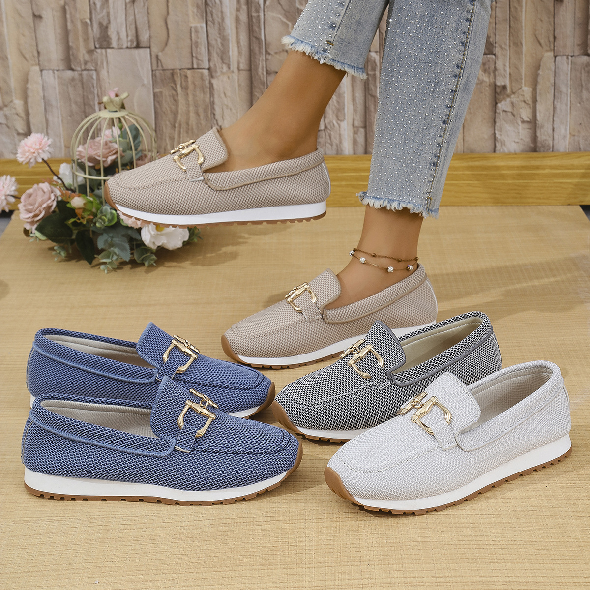 🔥Last Day Promotion 50% OFF - Women's Comfort Casual Slip on Loafers