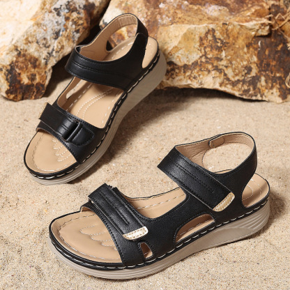 🔥Last Day Promotion 50% OFF - Women's Soft Sole Leather Orthopaedic Sandals