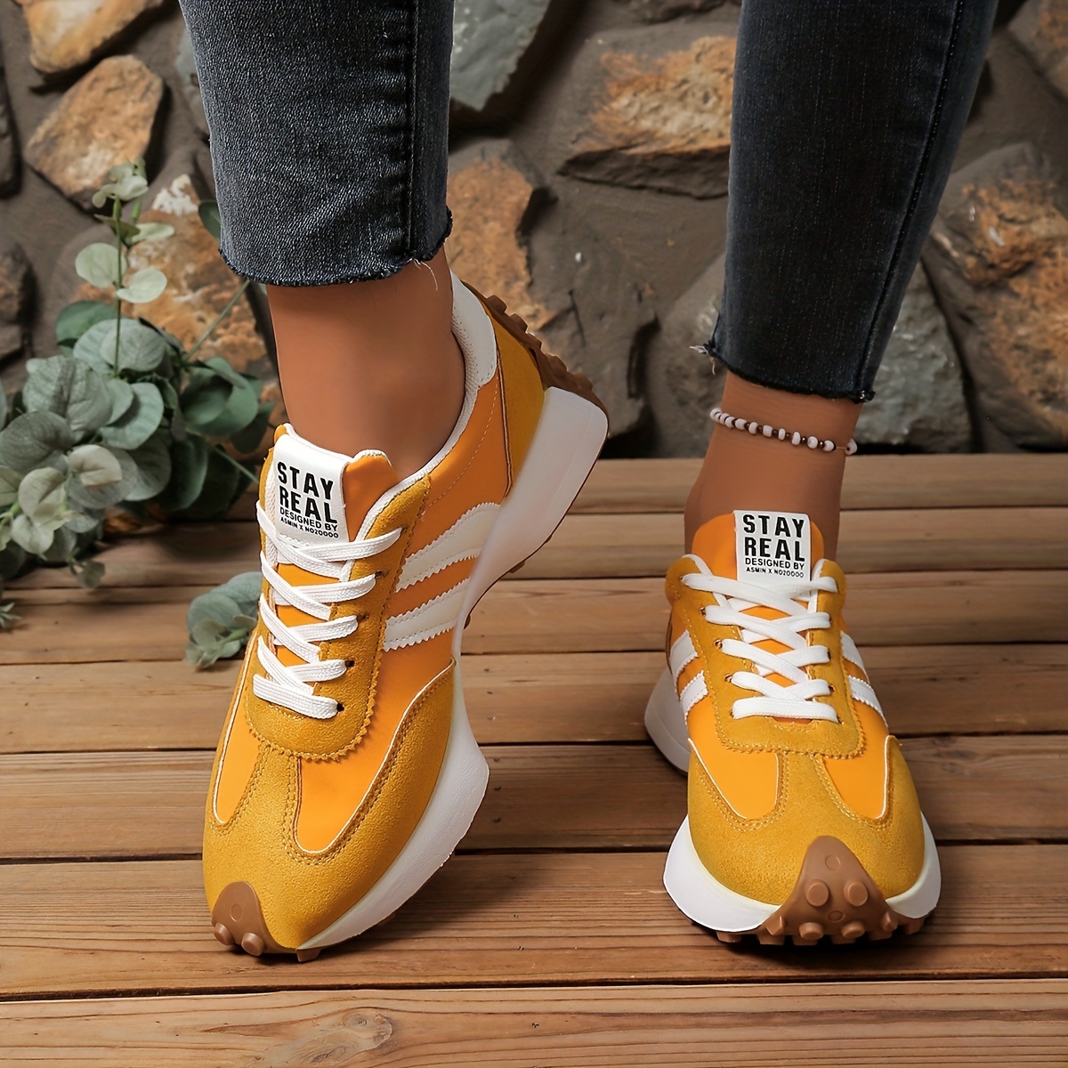 🔥Last Day Promotion 50% OFF - Women's Fashionable Casual Versatile Trendy Trainers