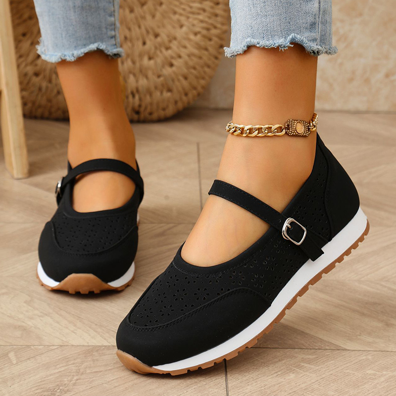 🔥Last Day Promotion 50% OFF - Women's Breathable Leather Orthopaedic Casual Shoes