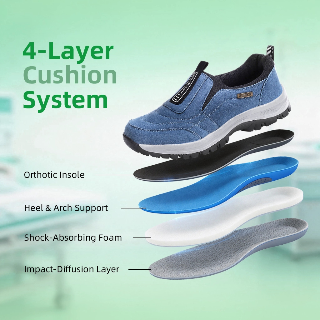 🔥LAST DAY - 50% OFF🛒Men's Orthopedic Pain-Relieving Walking Shoes