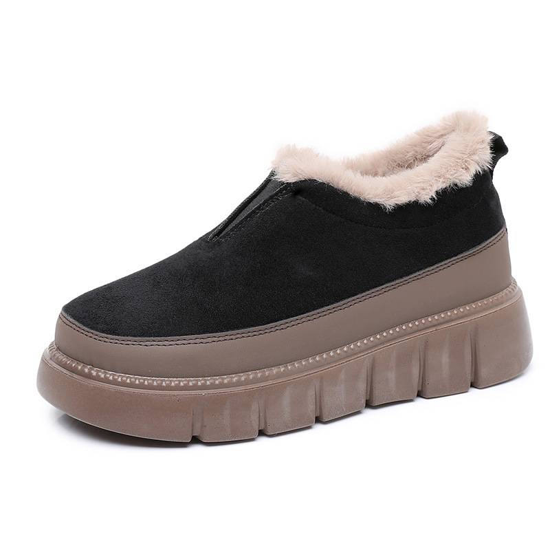 🔥Last Day Promotion 50% OFF - Women's Warm Cosy Thick-Soled Slip-On Snow Boots