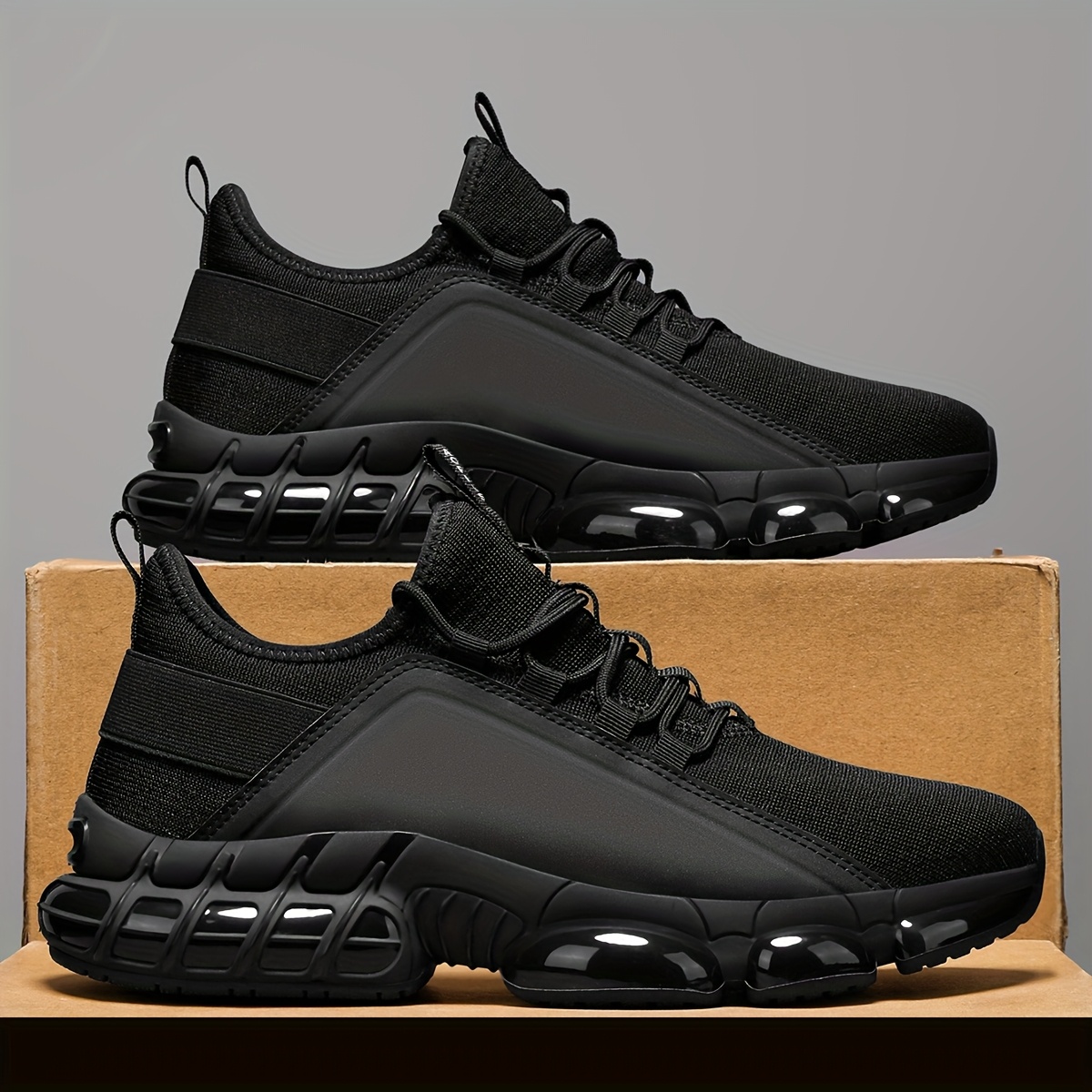 🔥Last Day 50% Off - Men's Ergonomic Orthopaedic Breathable Trainers | Air-Cushioned Comfort