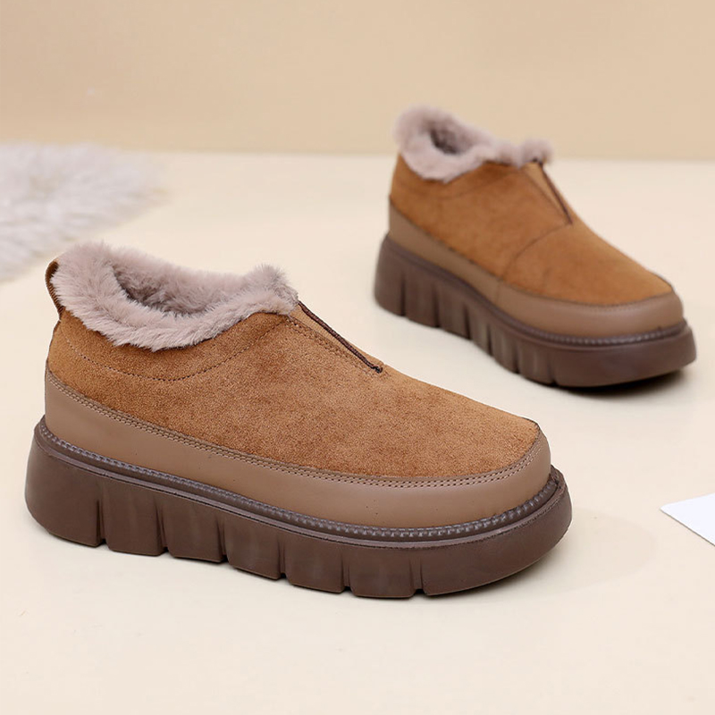 🔥Last Day Promotion 50% OFF - Women's Warm Cosy Thick-Soled Slip-On Snow Boots