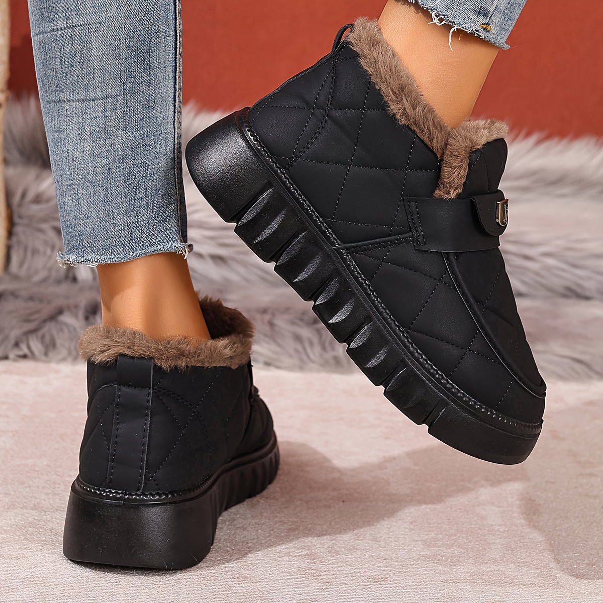 🔥Last Day Promotion 50% OFF - Women's Fashion Versatile Anti-Slip Warm Boots