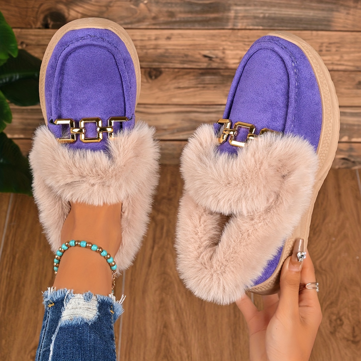 🔥Last Day Promotion 50% OFF - Women's Snow-Ready Thermal-Lined Chunky-Sole Casual Boots