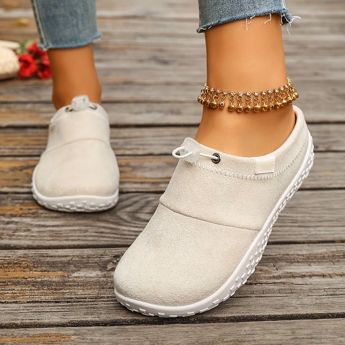 🔥Last Day 50% OFF - Women’s Fashion Soft Sole Round Toe Casual Shoes