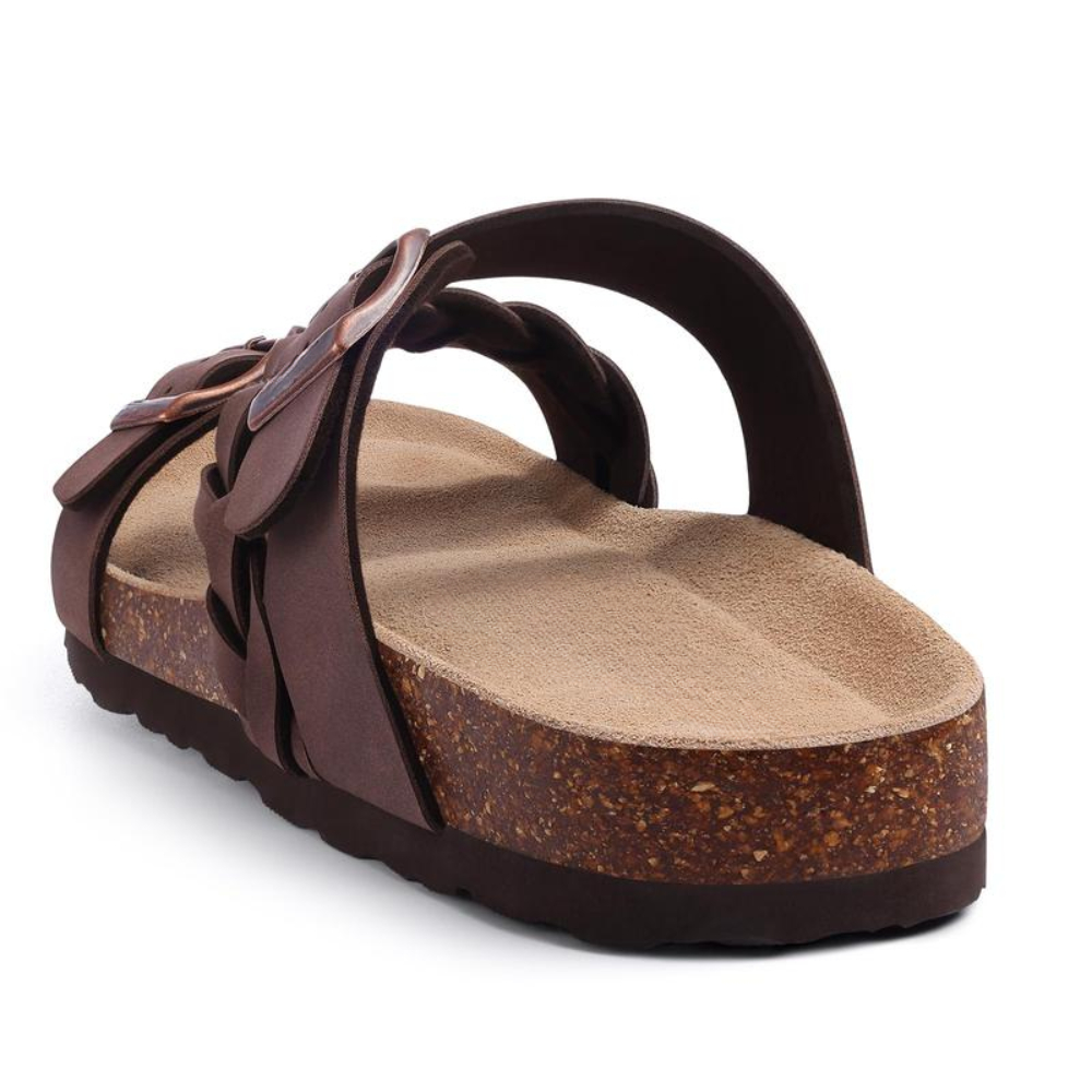 🔥Last Day Promotion 50% OFF -  Women’s Comfort Leather Cork Sandals