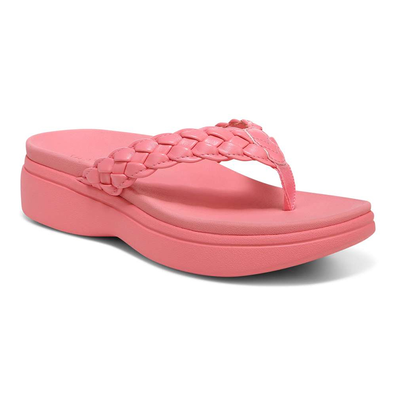 🔥Last Day Promotion 50% OFF - Women's Braided Platform Thong Sandals