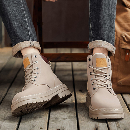 🔥Last Day! 50% OFF - Men's Comfortable Stylish Genuine Leather Ankle Boots