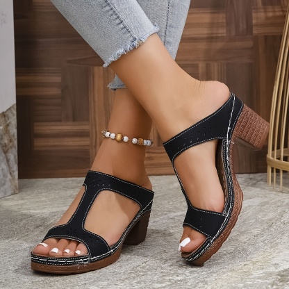 🔥Last Day Promotion 50% OFF - Women's New Chunky Heel Orthopaedic Sandals