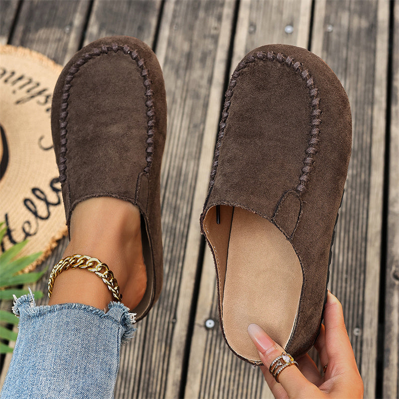 🔥Last Day Promotion 50% OFF - Women's Slip-On Platform Mules