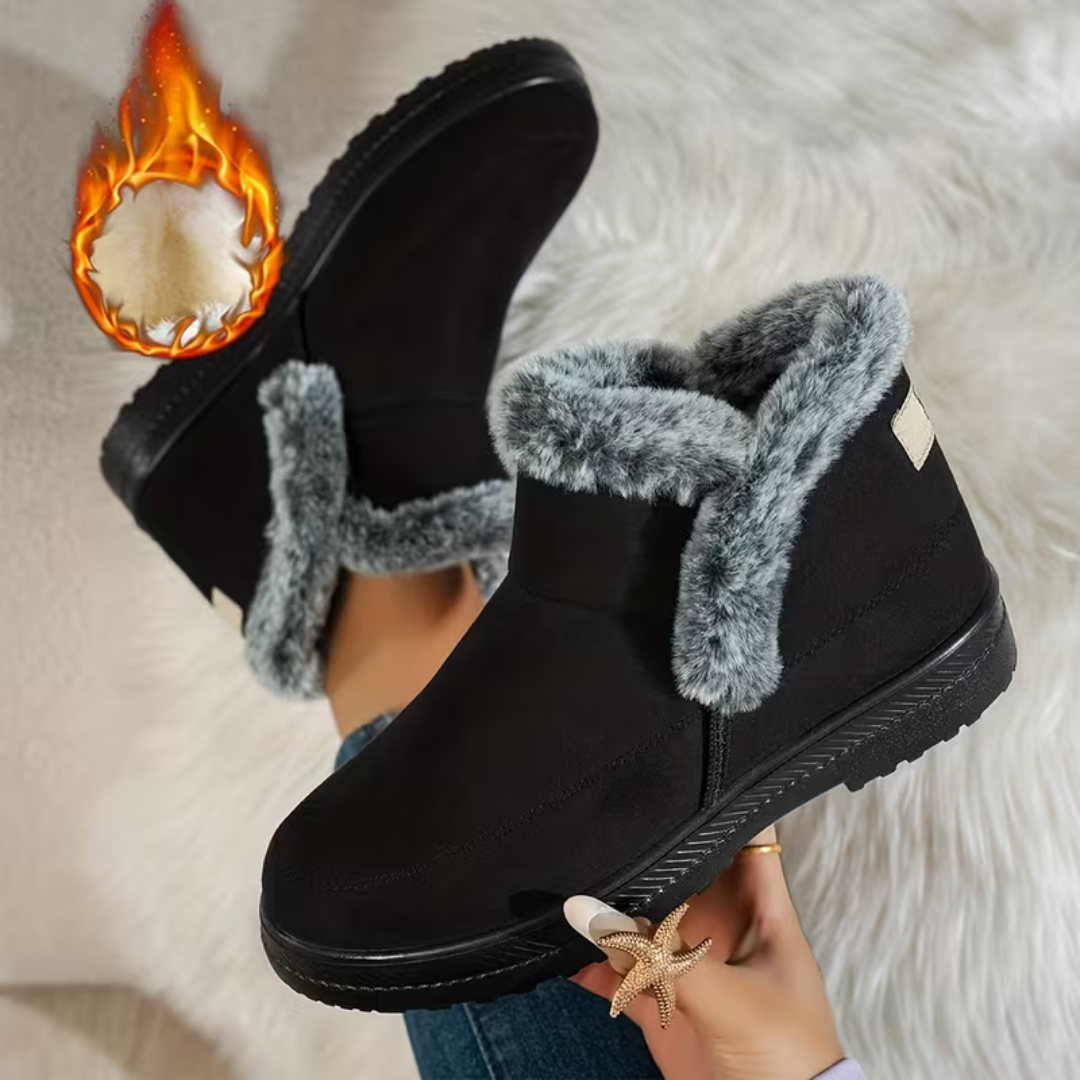 🔥Last Day Promotion 50% OFF - Women's High Quality Warm Slip-On Ankle Boots