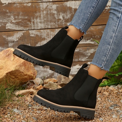 🔥Last Day Promotion 50% OFF - Women's Comfortable Solid-Colour Non-Slip Orthopedic Ankle Boots