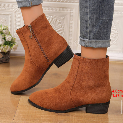 🔥Last Day Promotion 50% OFF - Women's Casual Fashionable Zipper Orthopaedic Boots