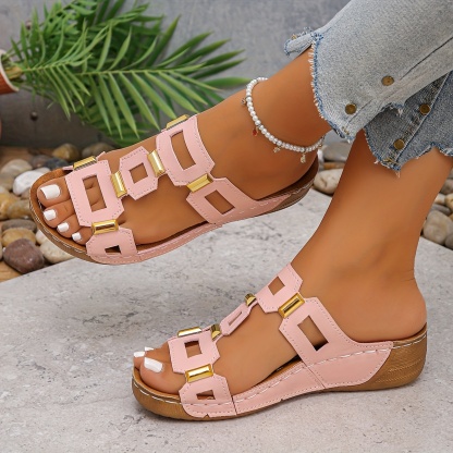 🔥Last Day Promotion 50% OFF - Women's Fashion Non-slip Thick Sole Orthopaedic Sandals