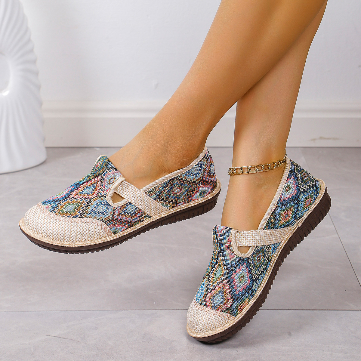 🔥Last Day Promotion 50% OFF - Women's Ethnic Style Casual Breathable 