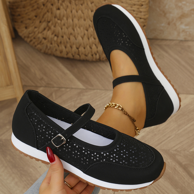 🔥Last Day Promotion 50% OFF - Women's Breathable Leather Orthopaedic Casual Shoes