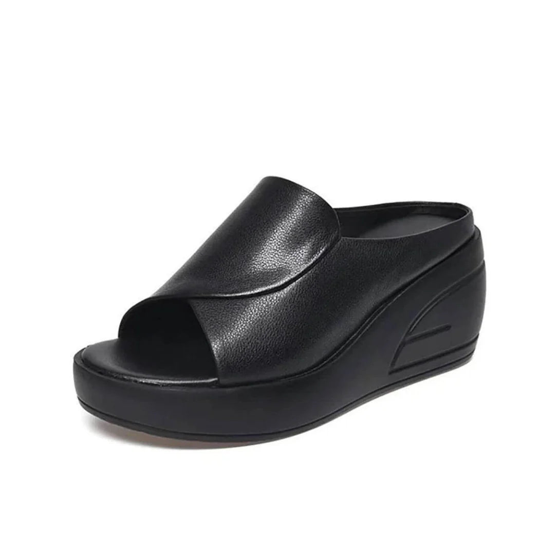 🔥Last Day Promotion 50% OFF - Women's Orthopaedic Slip-on Wedge Sandals