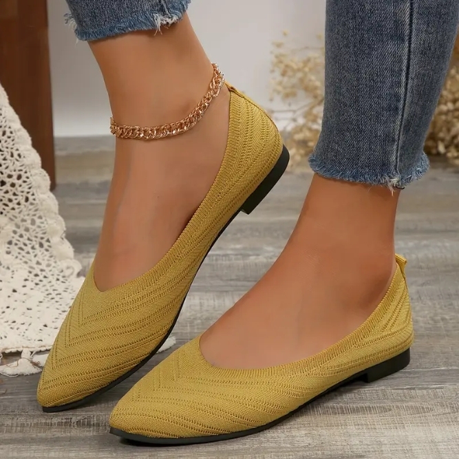 🔥Last Day Promotion 50% OFF - Women's Comfortable Chic Breathable Ballet Flats