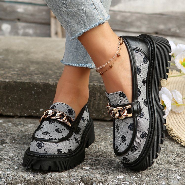 🔥Last Day Promotion 50% OFF - Women’s Ultra-Comfortable Thick-Soled Genuine Leather Orthopaedic Loafers