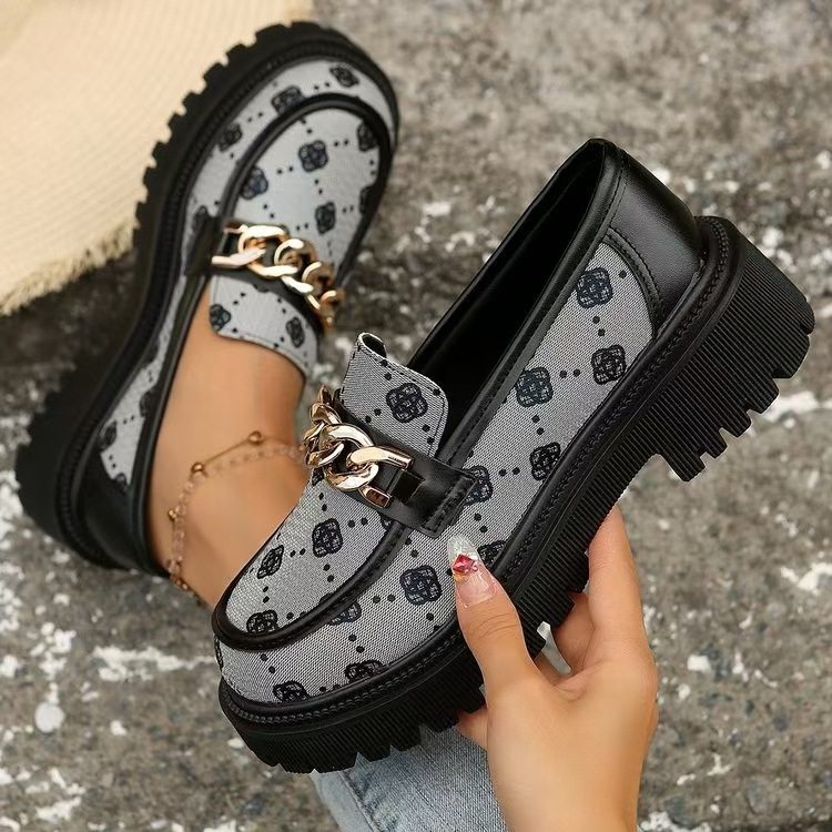 🔥Last Day Promotion 50% OFF - Women’s Ultra-Comfortable Thick-Soled Genuine Leather Orthopaedic Loafers