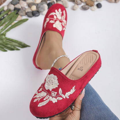 🔥Last Day Promotion 50% OFF - Women's Hand Embroidered Soft Sole Orthopaedic Sandals