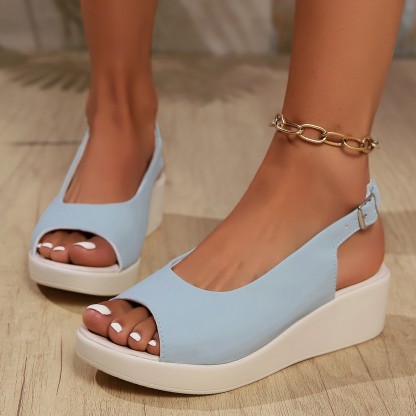 🔥Last Day Promotion 50% OFF - Women's Comfortable Soft Leather Thick Sole Orthopaedic Sandals