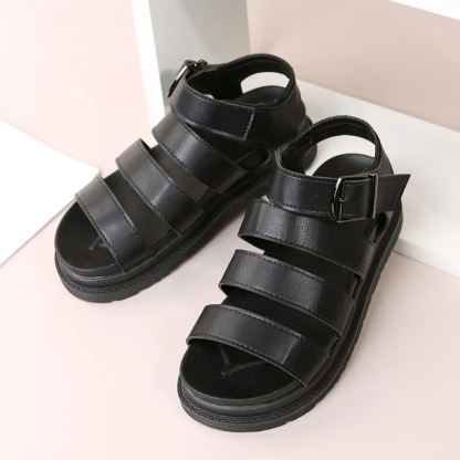 🔥Last Day Promotion 50% OFF - Women's Fashionable Comfort Thick Sole Orthopaedic Leather Sandals