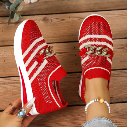 🔥Last Day Promotion 50% OFF - Women's Breathable Slope Heel Soft Sole Orthopaedic Casual Shoes