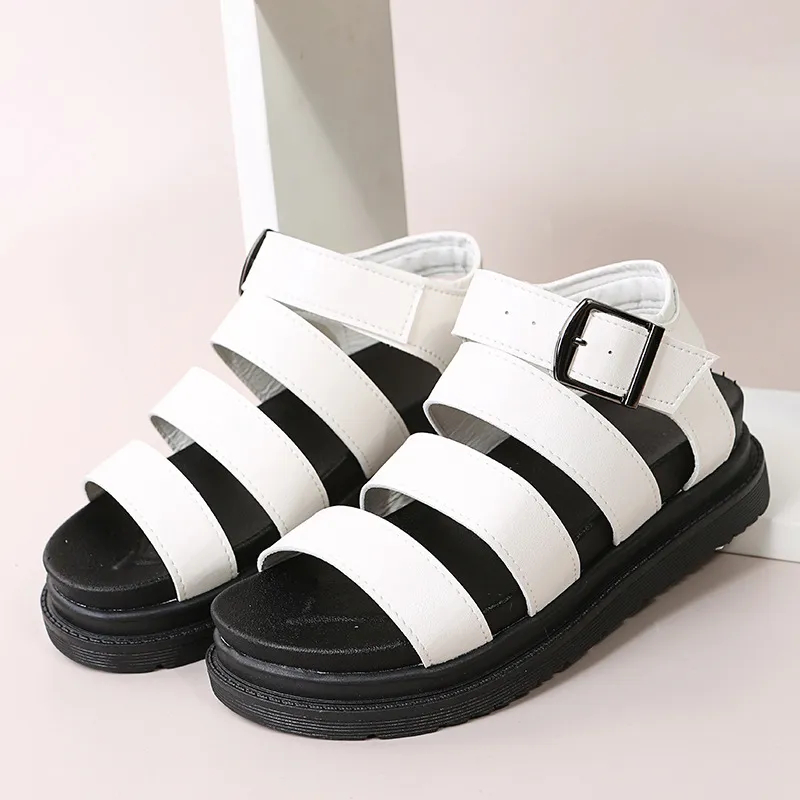 🔥Last Day Promotion 50% OFF - Women's Fashionable Comfort Thick Sole Orthopaedic Leather Sandals