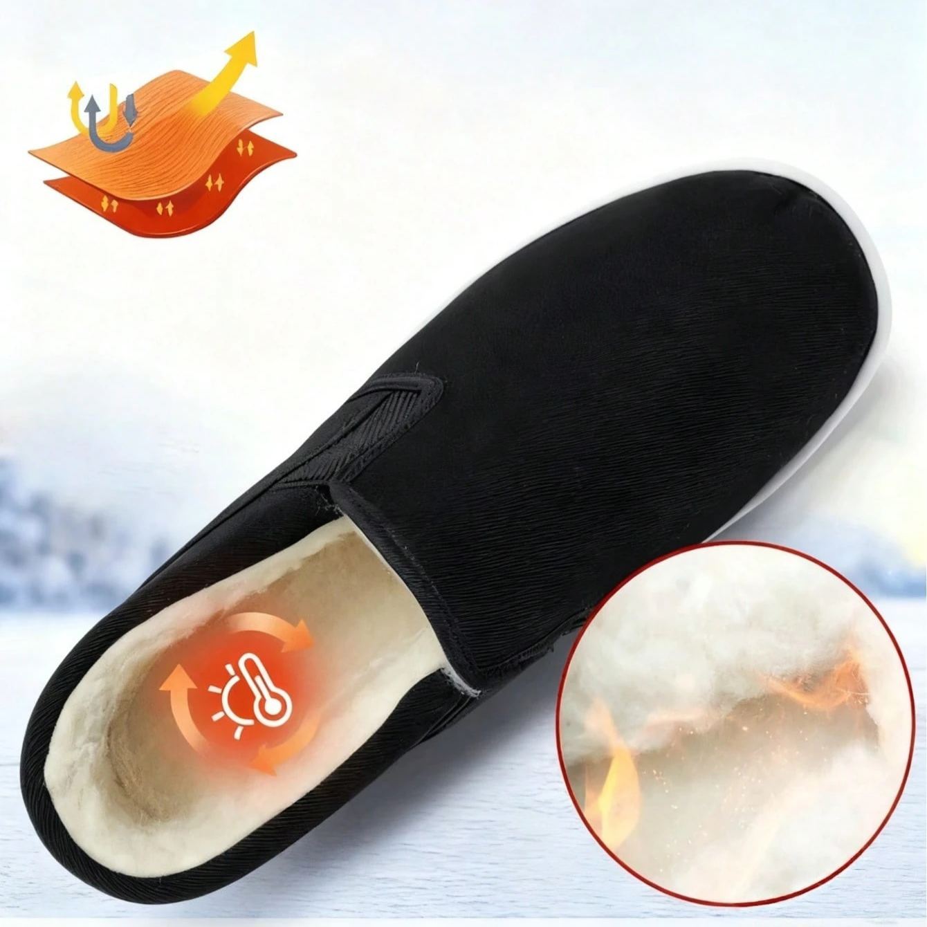 🔥Last Day 50% OFF - Unisex 360° Thermal Anti-Slip Orthopedic Winter Shoes