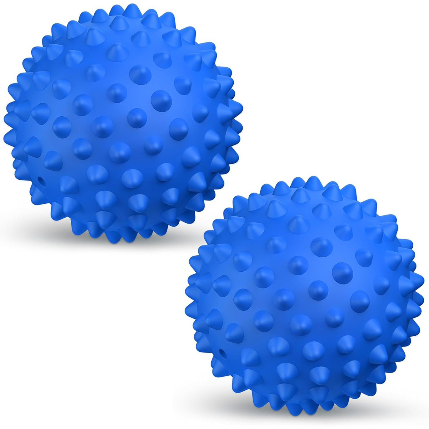 Apasiri Squeaky Ball Dog Toys for Large Dogs, Dog Toy, Indestructible Dog Balls for Aggressive Chewers, Outdoor Dog Toys, Balls for Dogs Aggressive Chewers, Bacon Flavor Floatable Ball Blue