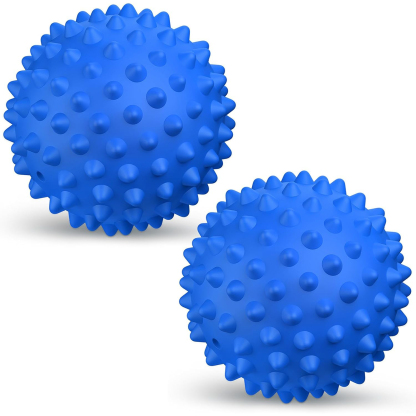 Apasiri Squeaky Ball Dog Toys for Large Dogs, Dog Toy, Indestructible Dog Balls for Aggressive Chewers, Outdoor Dog Toys, Balls for Dogs Aggressive Chewers, Bacon Flavor Floatable Ball Blue