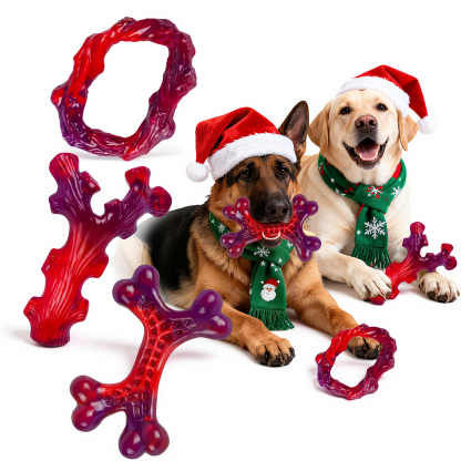 6-Pack Indestructible Dog Toys for Large Breed