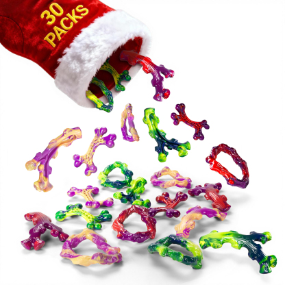 30-Pack Dog Toys for Aggressive Chewers: Indestructible Dog Toys for Large Dog