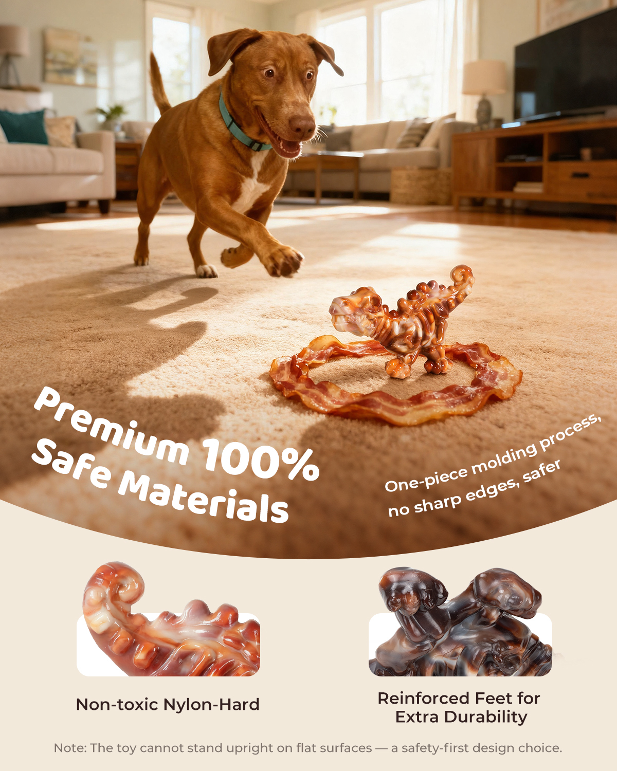 Dog Toys for Aggressive Chewers: 2 Pack Indestructible Dog Toy for Large Medium Dogs