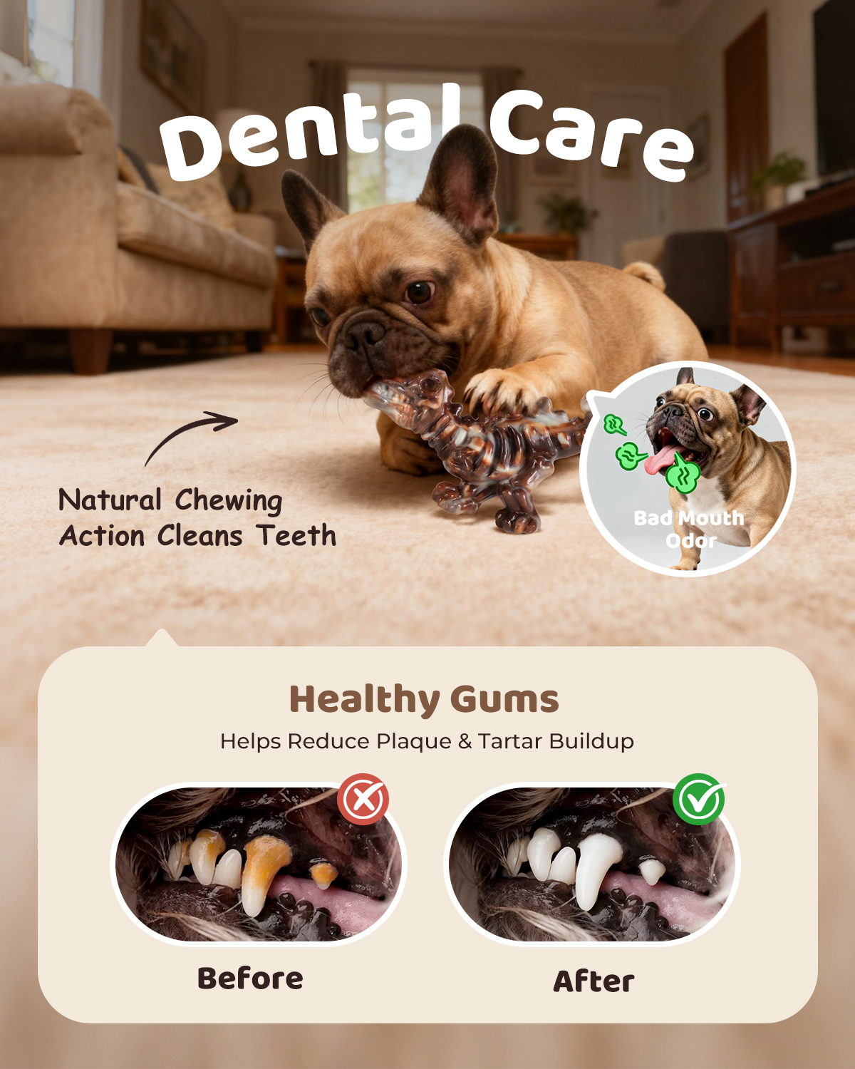 Dog Toys for Aggressive Chewers: 2 Pack Indestructible Dog Toy for Large Medium Dogs